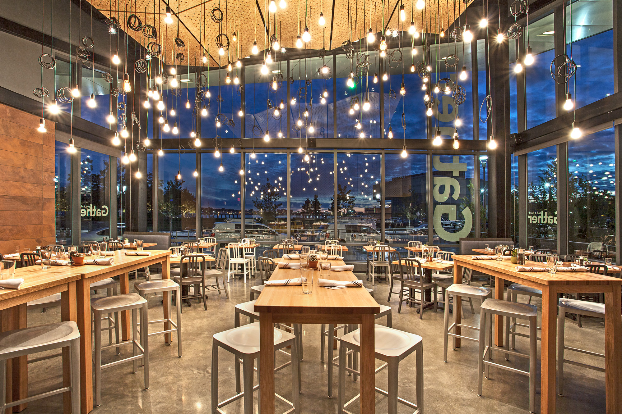 Gather + Brew  Restaurant and Café in Boston's District Hall