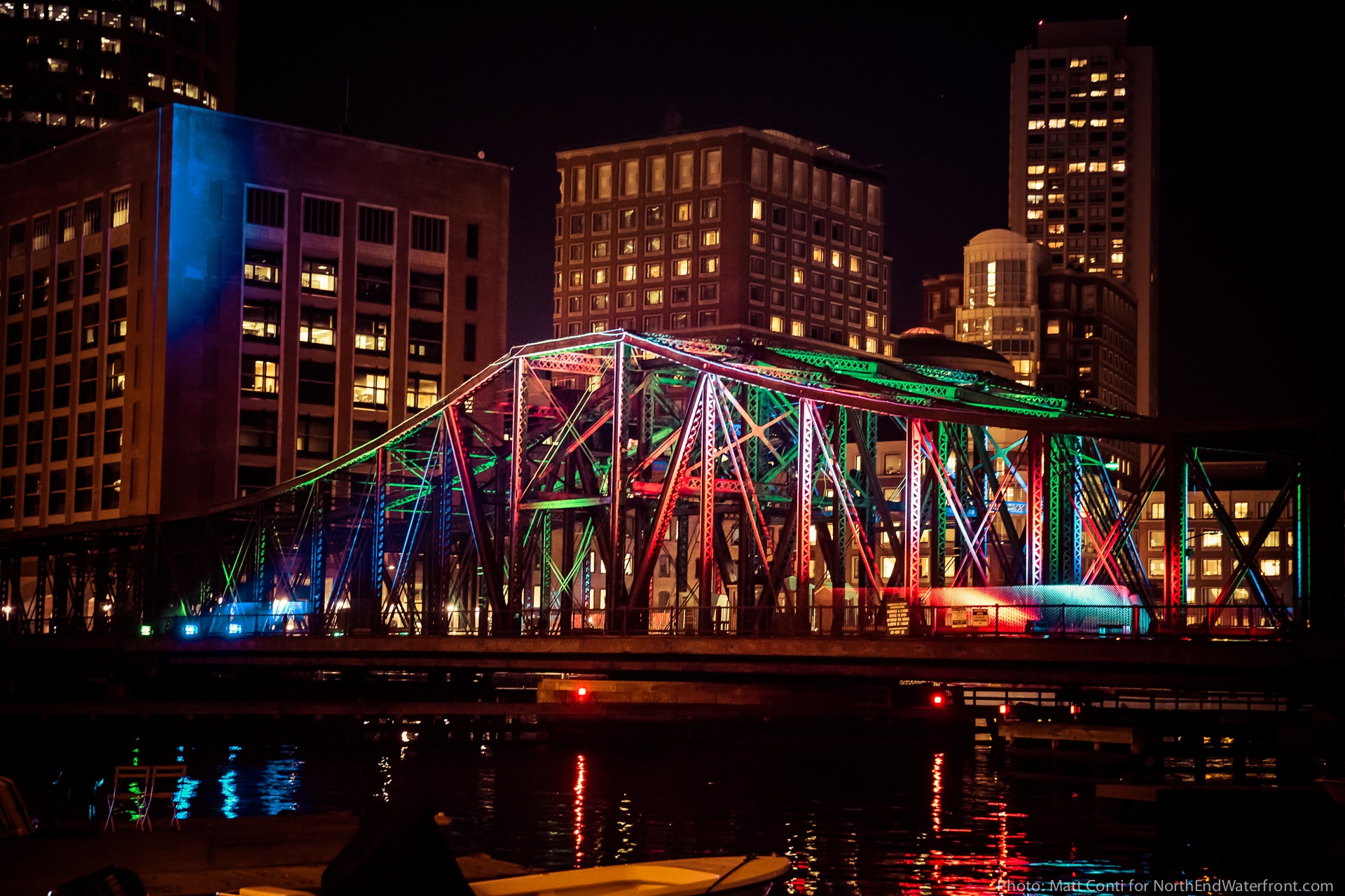 Old Northern Ave Bridge Gets Splash of Color