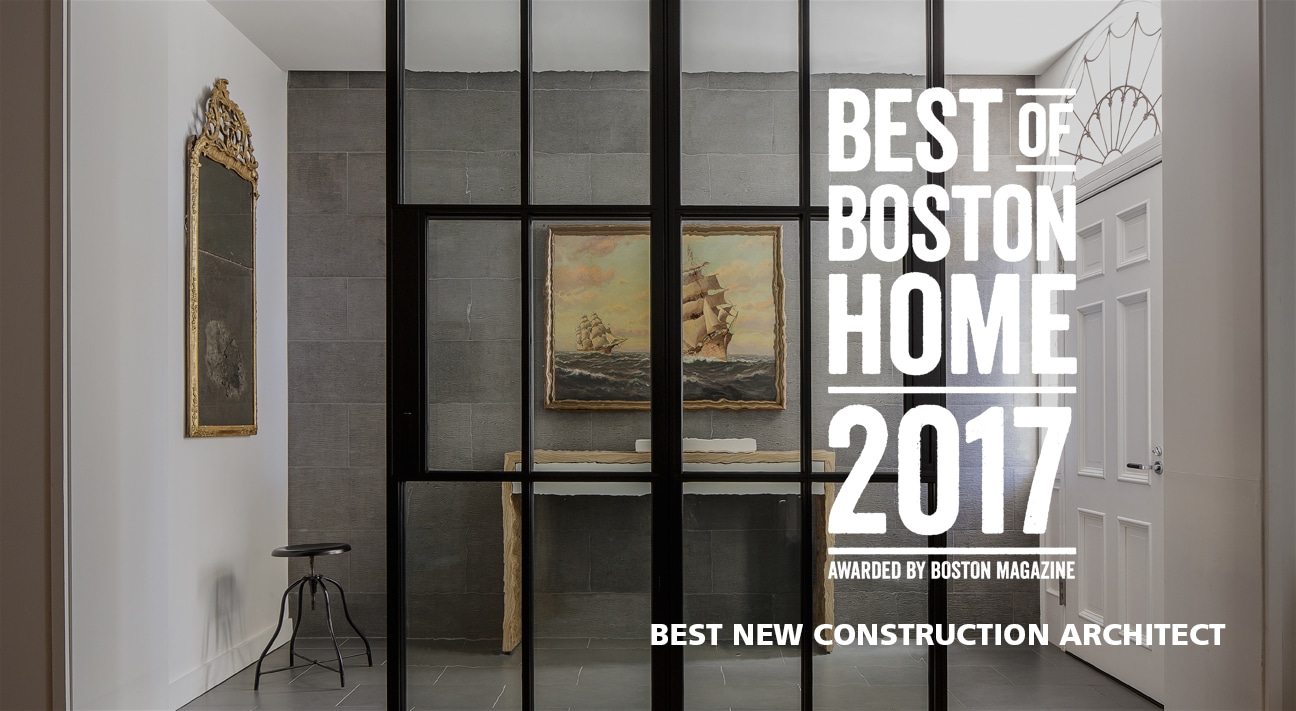 Boston Home Names Hacin Best New Construction Architect, 2017