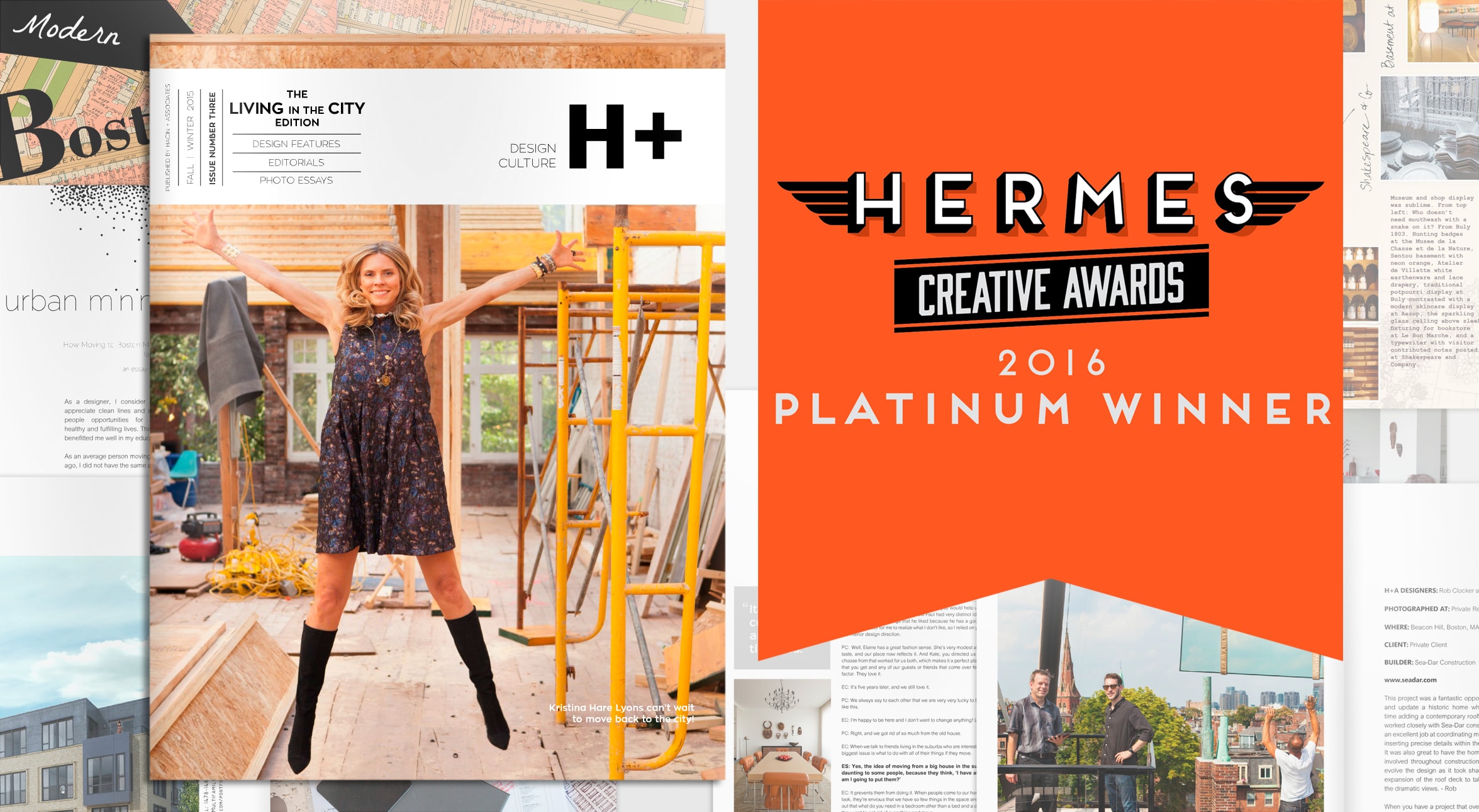 H+ Magazine Wins Two Platinum Hermes Creative Awards