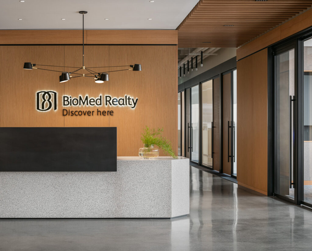 BioMed Realty Offices Warm, HospitalityInspired Office Space