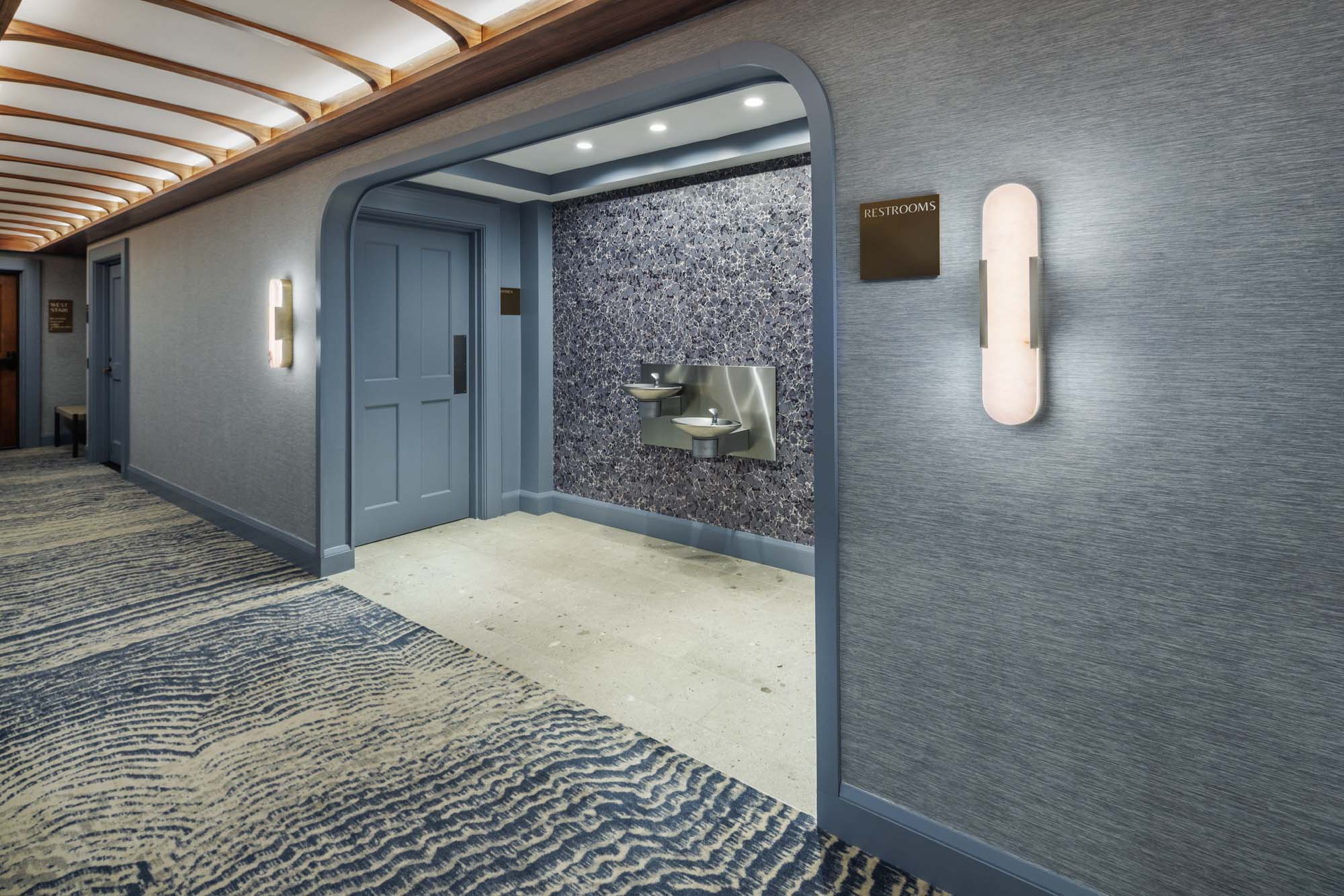 commercial interior design of circulation space